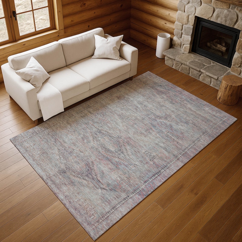 Premium Washable Super Soft Vintage Traditional Mayfield Rug
