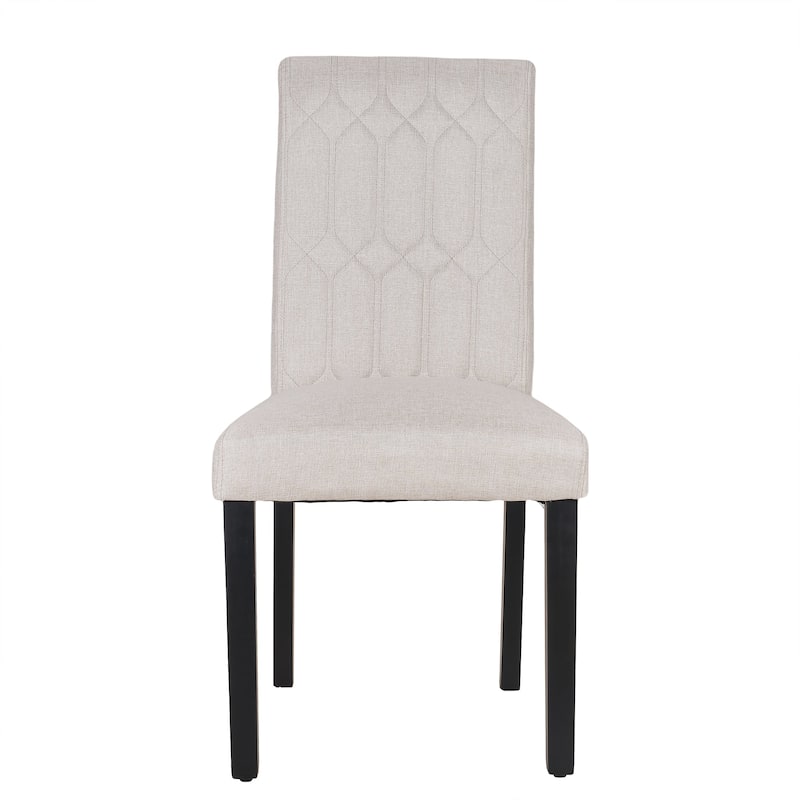 Javlergo Dining Chairs Set of 2/4/6 Upholstered Chairs with Solid Back for Kitchen Restaurant and Living Room