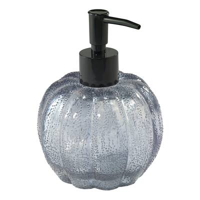 Clear Purple Pumpkin Lotion Pump - Multicolor