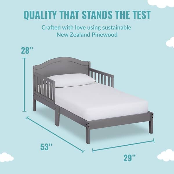 dimension image slide 0 of 2, Dream On Me Sydney Toddler bed