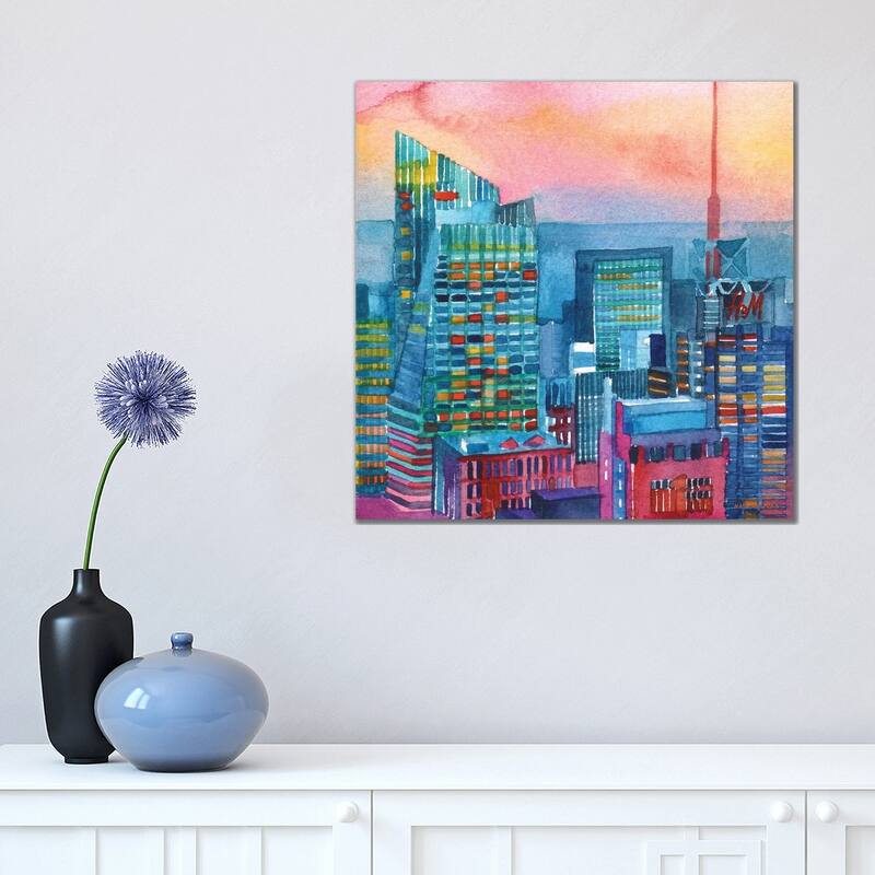 iCanvas "NYC I" by Maja Wronska Canvas Print - 18x18x1.5