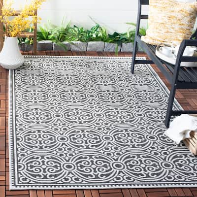 SAFAVIEH Beach House Guilene Indoor/ Outdoor Waterproof Patio Backyard Rug
