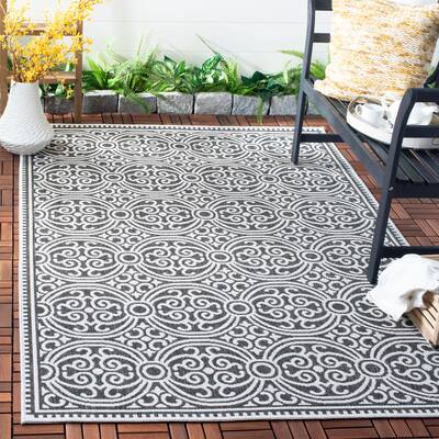SAFAVIEH Beach House Sabina Indoor/ Outdoor Waterproof Patio Backyard Rug
