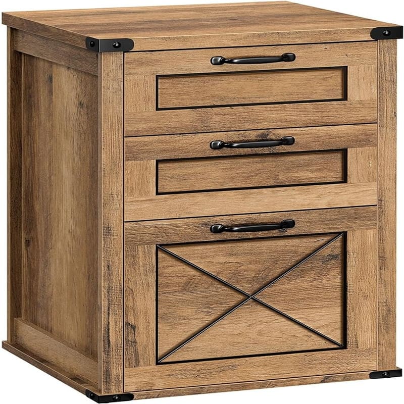 File Cabinet - 15.7"D x 17.7"W x 27"H