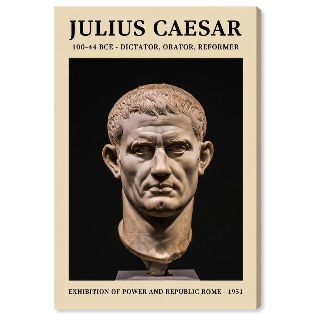 Roman Leader Canvas by Art Remedy, Gallery Wrapped