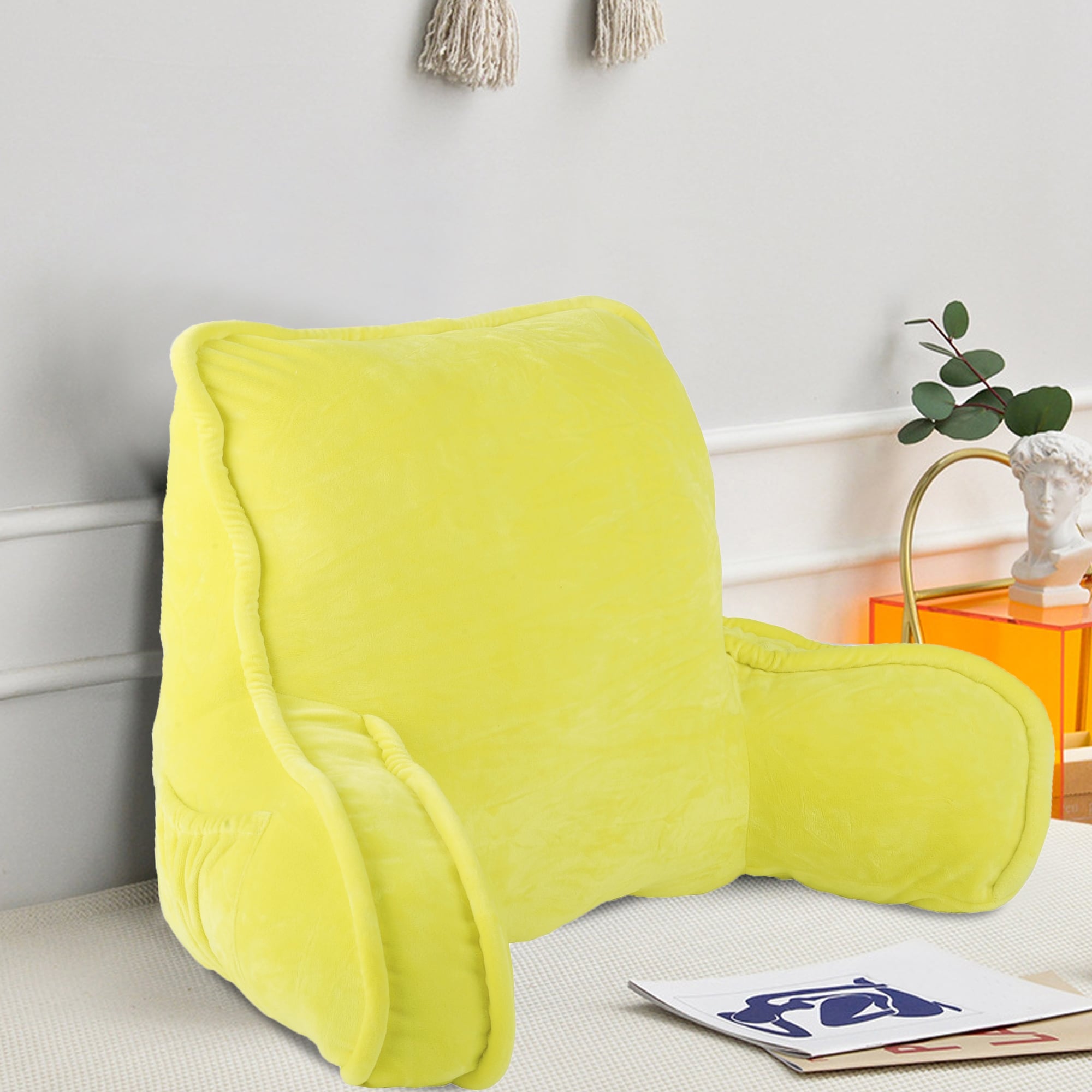 Super soft Lounger Need Assembly Bedrest Reading Pillow Bed Bath Beyond 24251223