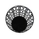preview thumbnail 6 of 5, Adeco Set of 2 Round Metal Nesting Side End Tables Set - set of 2