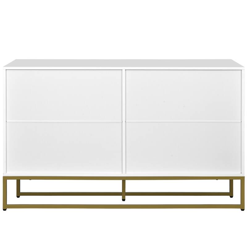 Moasis 47.2" Modern Sideboard Buffets with 2 Drawers & Doors