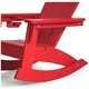 preview thumbnail 14 of 73, Laguna Kids Outdoor Poly Adirondack Rocking Chair with Cup Holder (Set of 2)