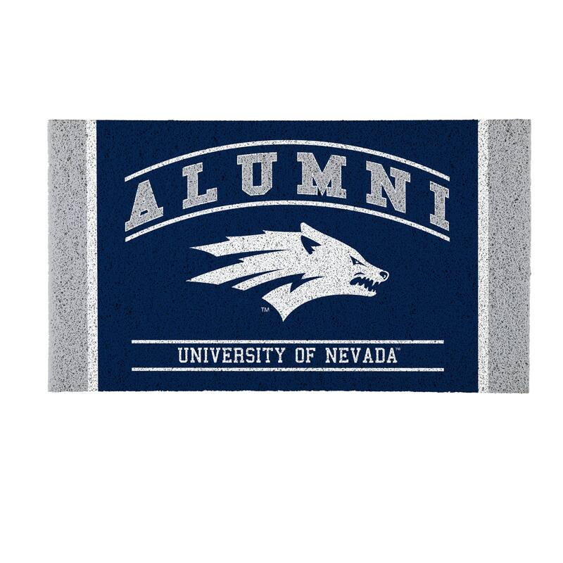 28 in. x 16 in. University of Nevada Alumni Full Color PVC Door Mat
