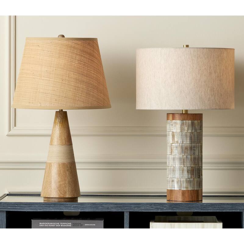 Currey & Company Hyson Table Lamp - 27"h x 17"dia