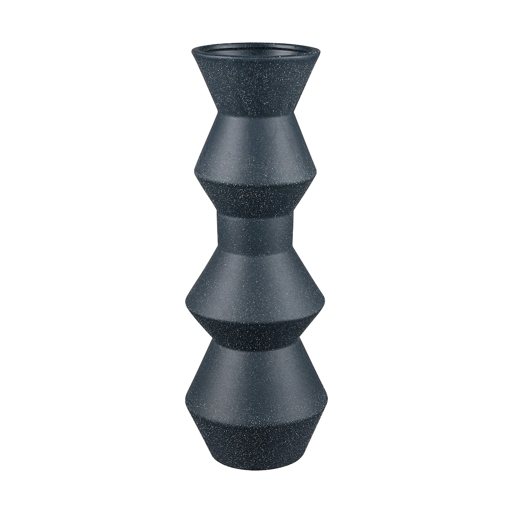Atlas Belen Triangular Earthenware Matte Finish Vase