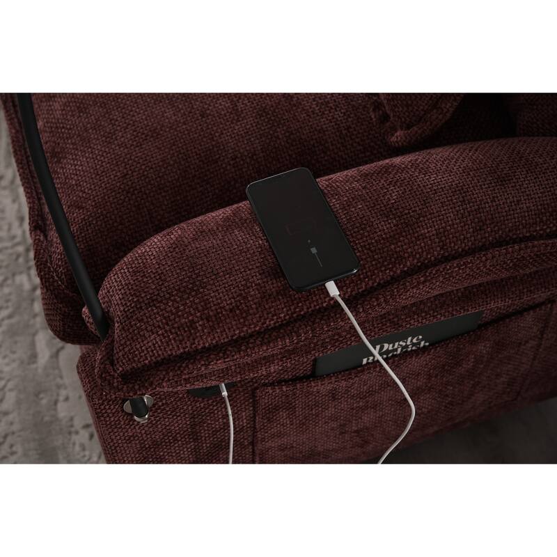 GDFStudio - Lara 106" U Shape Sectional Sofa Cloud Couch for Living Room