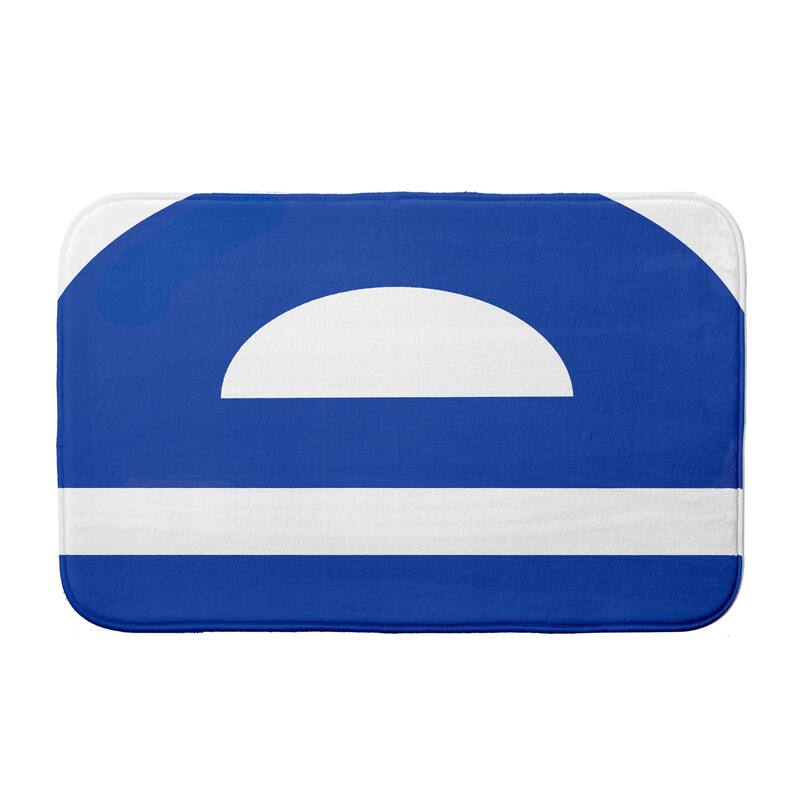 Lock Bath Mat - 17 x 24 - Blue