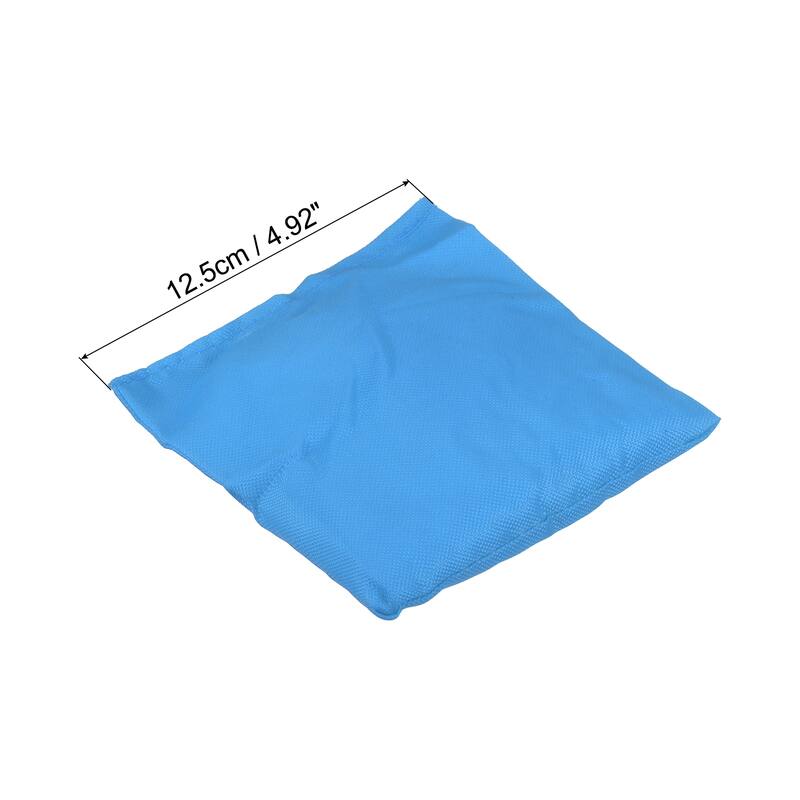 Cornhole Bean Bags 5Pcs Canvas Sandbag for Carnival Outdoor Party Game - Blue