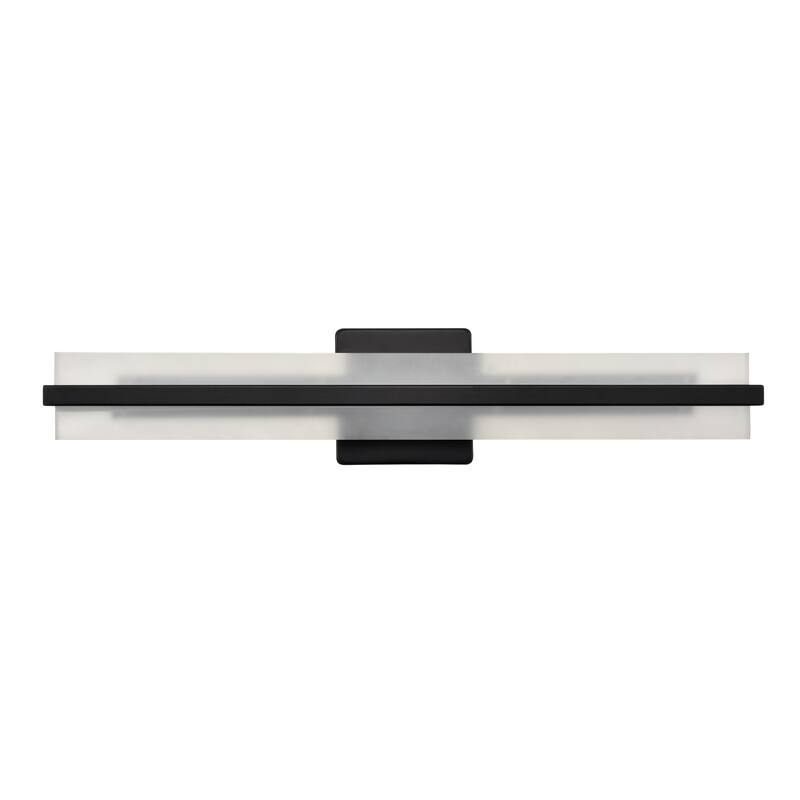 Millennium Lighting Troy LED Bathroom Vanity Light - 24 Inch - Matte Black