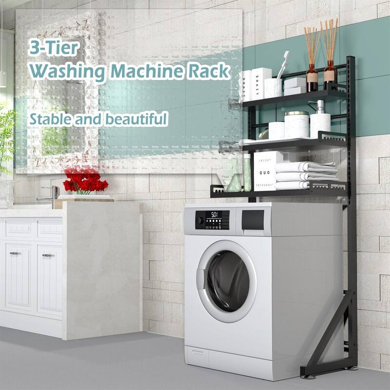 Dryer Washing Machine Shelf - 16"D x 27"W x 63"H