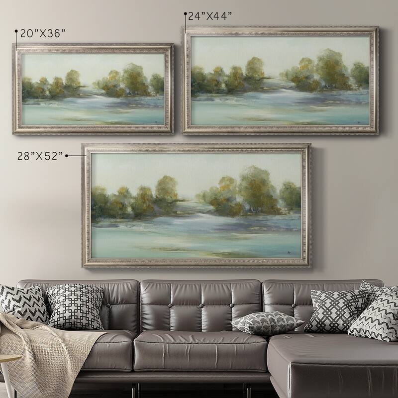 Soothing Scenery III Premium Framed Canvas- Ready to Hang