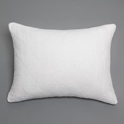 Marshall Sham, White, Standard