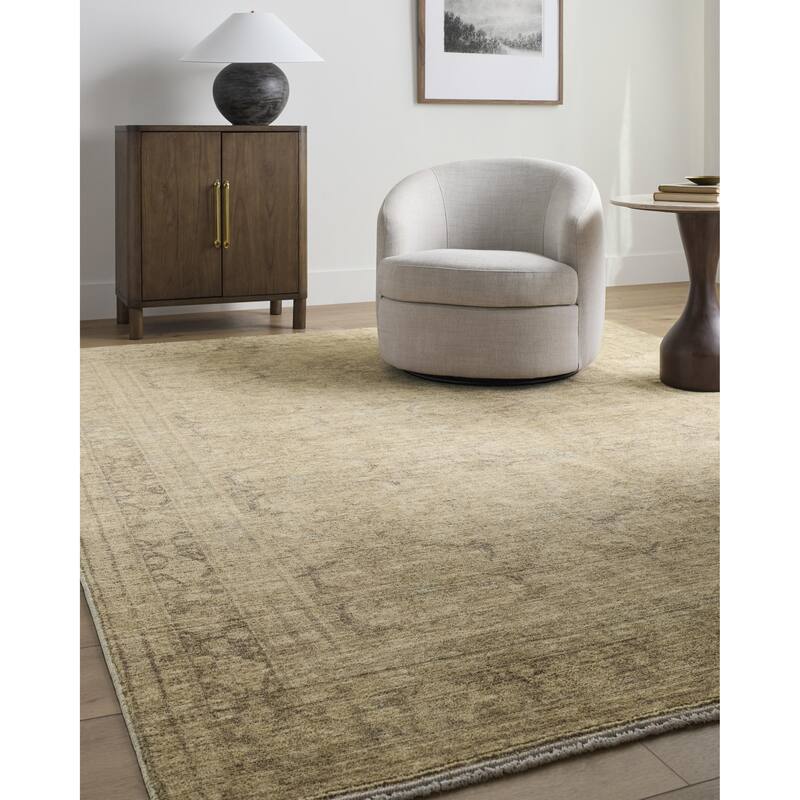 Galey Alix x Livabliss Fetscher V Vintage Damask Area Rug