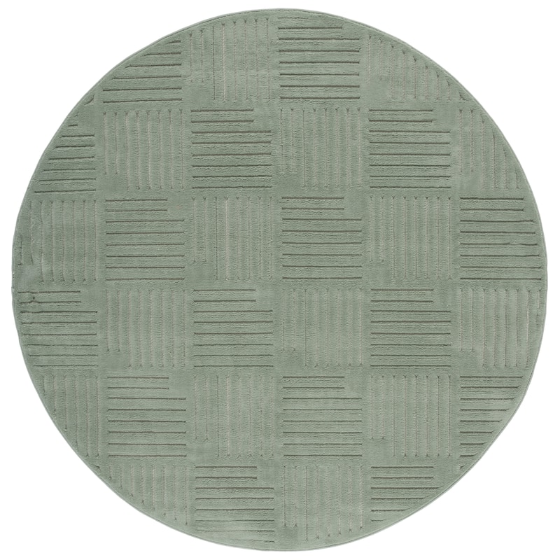 SAFAVIEH Selena Dosha Modern & Contemporary Rug - 6'7" Round - Green