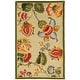 preview thumbnail 22 of 124, SAFAVIEH Handmade Chelsea Nataly French Country Floral Wool Rug 2'6" x 4' - Sage