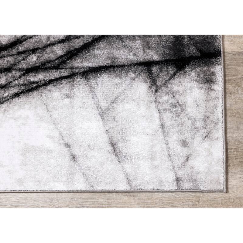 Perry Collection - Grey Shatter Rug
