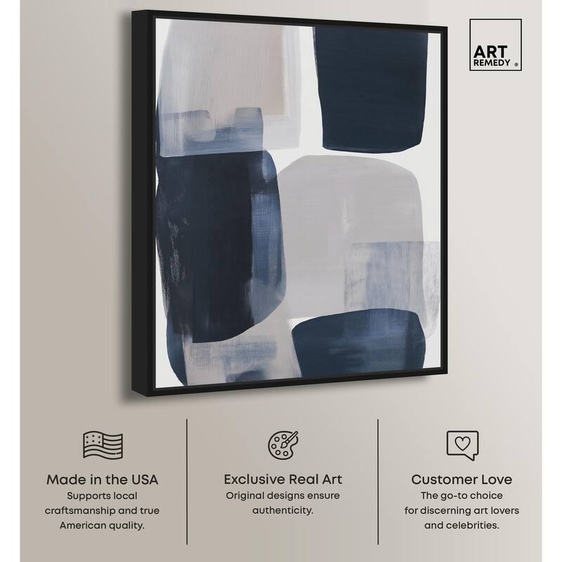 Oceanic Forms II Canvas by Art Remedy