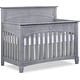 preview thumbnail 1 of 8, Evolur Santa Fe Storm Grey 5-in-1 Convertible Crib Grey