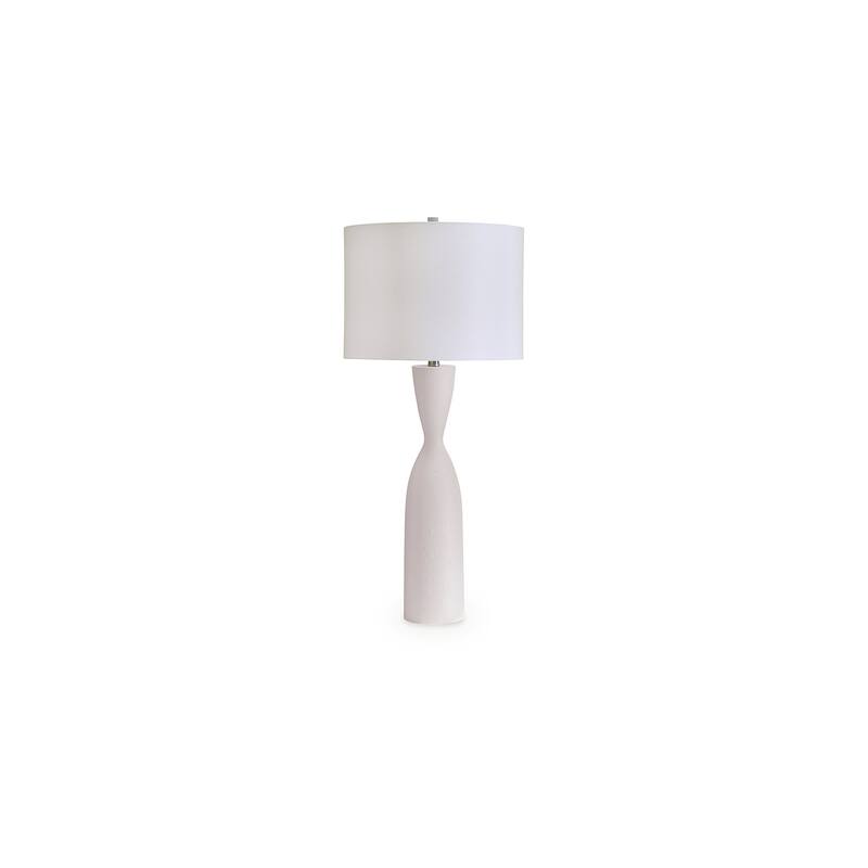 Signature Design by Ashley Davinford White Table Lamp - 16" W x 16" D x 36" H