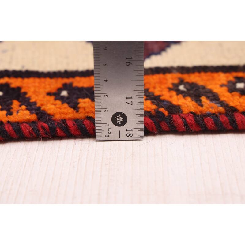 ECARPETGALLERY Hand-knotted Melis Vintage Red Wool Rug - 4'11 x 6'11