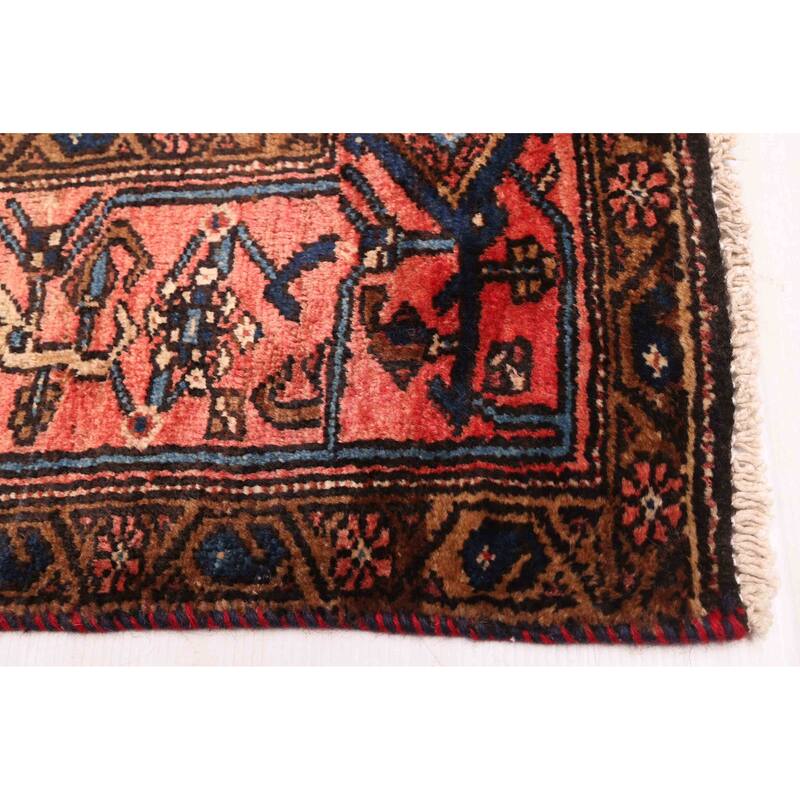 ECARPETGALLERY Hand-knotted Konya Anatolian Dark Navy Wool Rug - 4'2 x 8'0