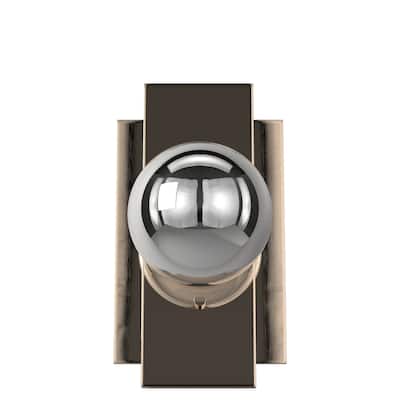 Justice Design Group EVOLV Fusion Luna ADA 1-Light LED Wall Sconce with Clear Glass