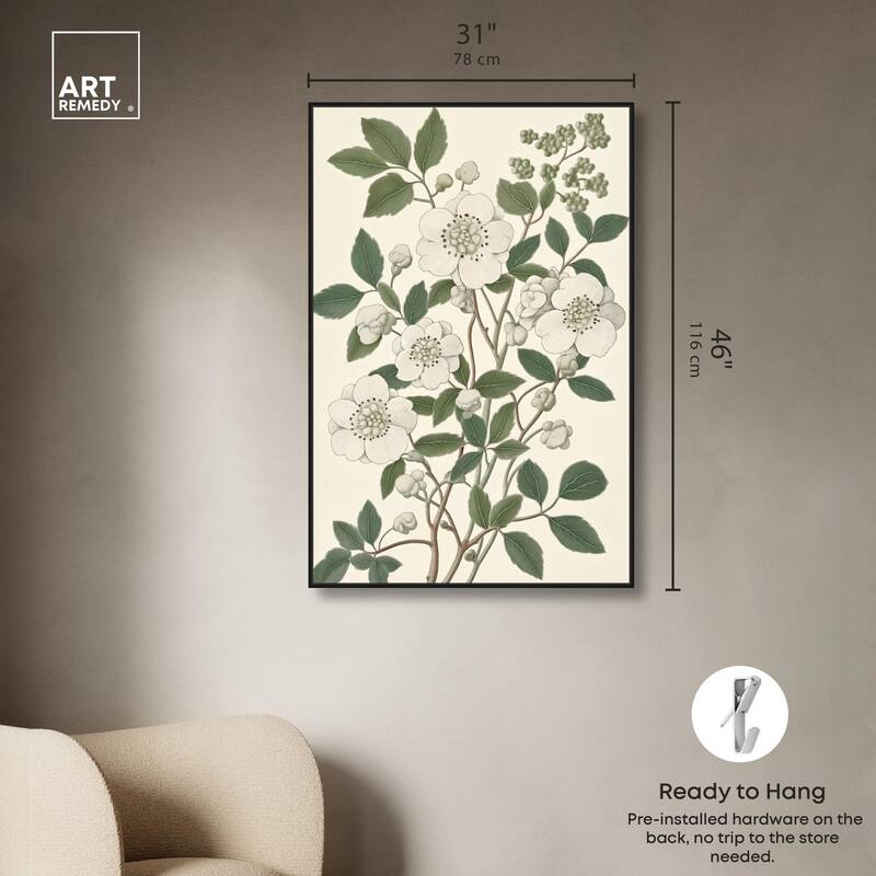 White Cherokee III Canvas by Art Remedy