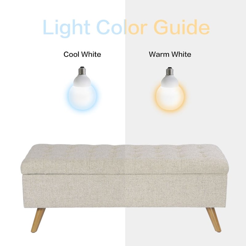 HomePop Modern Storage Bench