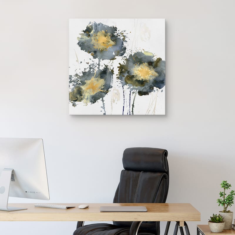 Flower Burst Trio by Vanessa Austin Canvas Art Print