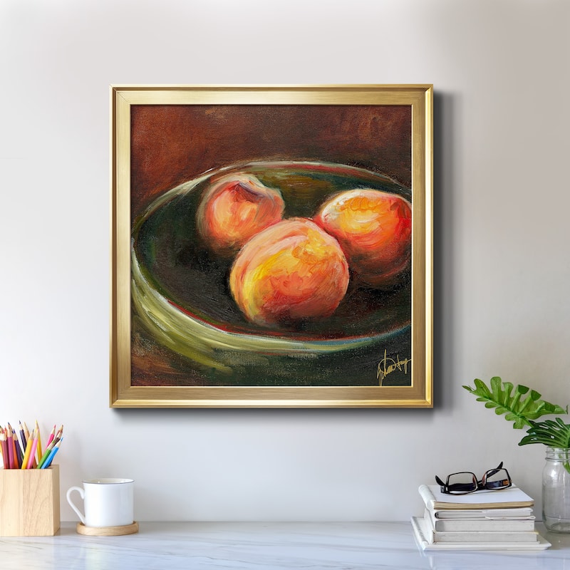 Printed Rustic Fruit II-Premium Framed Canvas - Ready to Hang