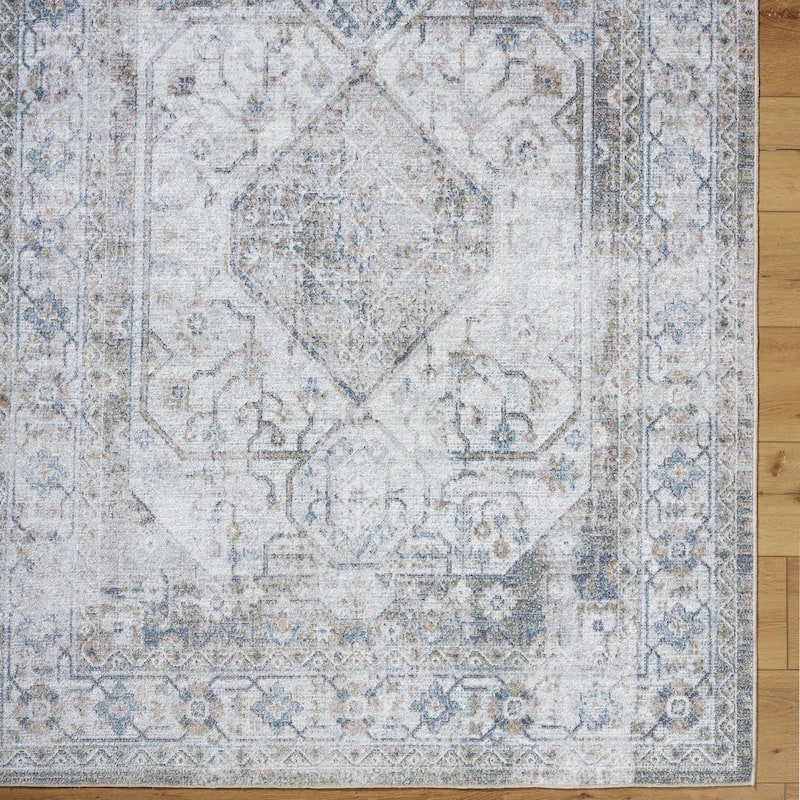 Livabliss Lillian Traditional Washable Area Rug