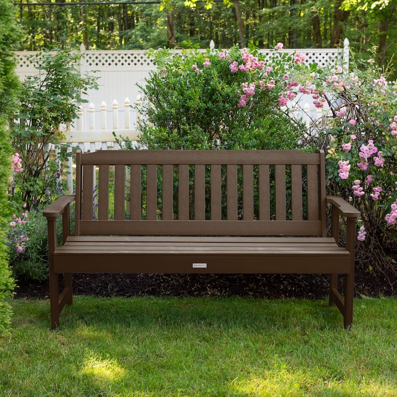 HIGHWOOD Lehigh 5-foot Eco-friendly Synthetic Wood Garden Bench
