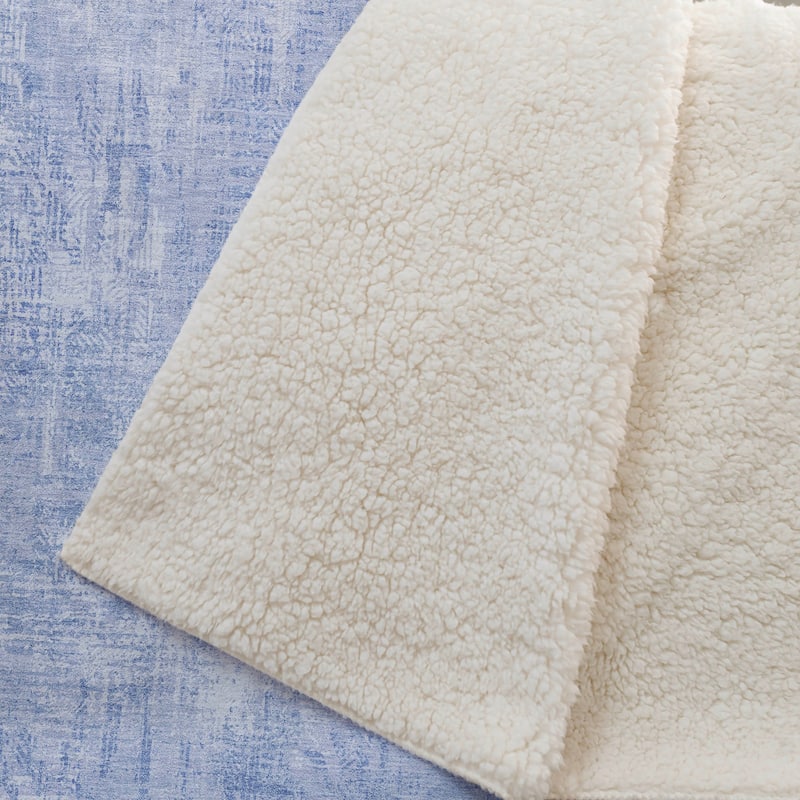 Premium Machine Washable Abstract Modern Sherpa Throw Blanket