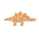 preview thumbnail 5 of 6, TickiT Dinosaur Wooden Blocks - Natural