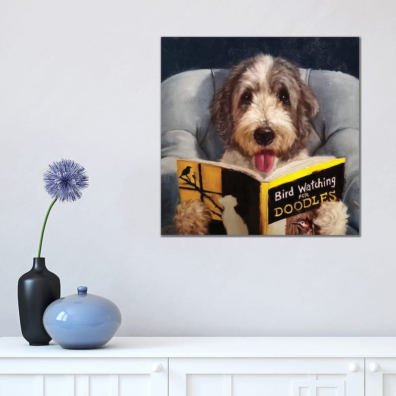 iCanvas "Ornithology For Doodles" by Lucia Heffernan Canvas Print - 18x18x1.5