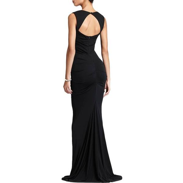 Shop Nicole Miller Womens Formal Dress Matte Jersey Sleeveless 12 Free Shipping Today Overstock 22358827