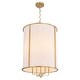 preview thumbnail 4 of 6, Quorum International 6705-4 Eldorado 4 Light 18" Wide Pendant