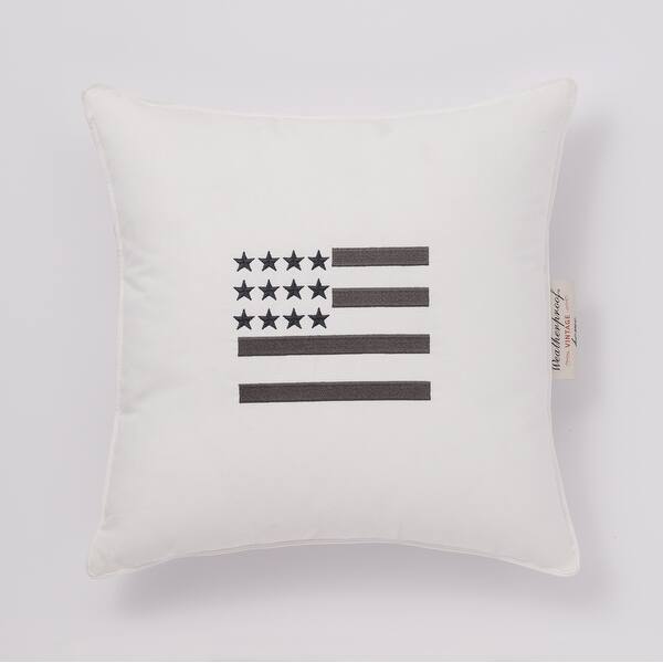 Cotton Canvas Decorative Throw Pillow by Weatherproof Bed Bath