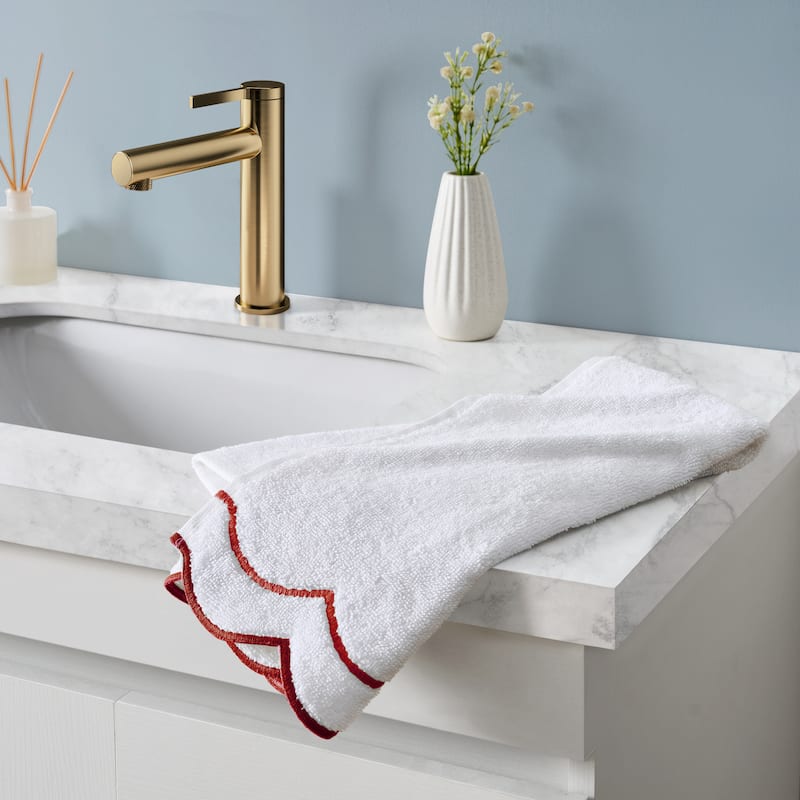 Peri Home Scallop Hand Towel - 16x27
