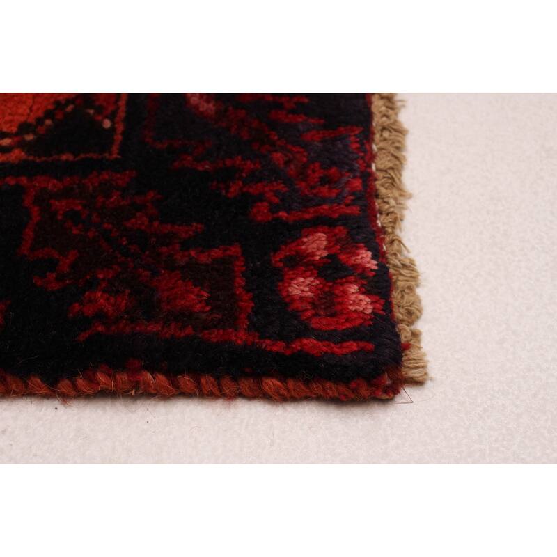 ECARPETGALLERY Hand-knotted Anadol Red Wool Rug - 3'2 x 6'4