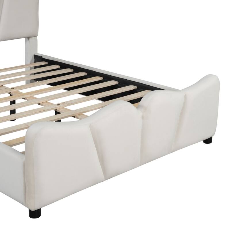 Modern Upholstered Platform Bed