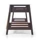 preview thumbnail 7 of 5, Furniture of America Elbrook Modern Grey Mauve Solid Wood Twin over Full Bunk Bed