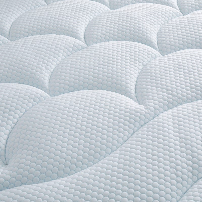 Cooling Waterproof Quilted Mattress Pad with Deep Pocket 16", Breathable Air-Layer Cooling Fabric Mattress Topper Cover.
